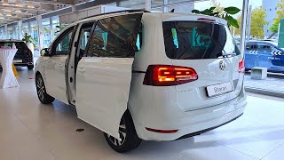 New Volkswagen Sharan United 2020 inDepth Review [upl. by Epilihp]