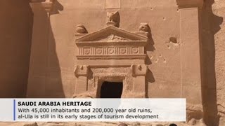 Saudi Arabia’s hidden ancient Nabatean city to open for public [upl. by Hairym]