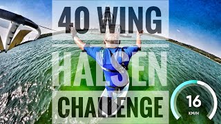 40 Wing Halsen Challange [upl. by Homovec220]