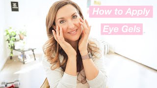 How to Apply Frownies Eye Gels [upl. by Yesima111]