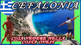 CEFALONIA cosa vedere nella costa OVEST fra SPIAGGE e PAESINI Vlog Ita Drone Grecia Ep 13 [upl. by Esialb]