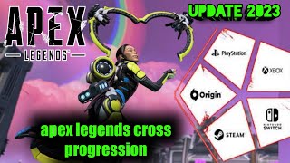 apex cross progression  New update server down  how to cross progression update [upl. by Yoong771]