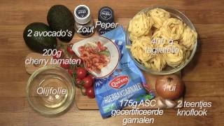 Lunch amp Learn  Romige pasta met avocado en ASCgarnalen [upl. by Roxane540]