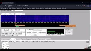 Websdr amp Rtty [upl. by Atnauqahs724]