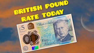 British Pound Exchange Rate Today  280824 [upl. by Neltiac623]