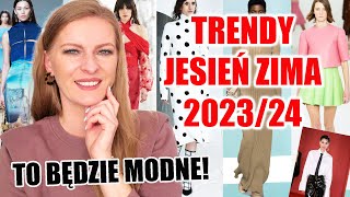 🍂 TRENDY JESIEŃ ZIMA 202324 🍂 TO BĘDZIE MODNE NAJWIĘKSZE TENDENCJE MODOWE Z WYBIEGÓW CZ1 [upl. by Yaf]