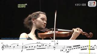 Mendelssohn Violin Concerto E Minor OP64  3rd mov  Hilary Hahn  Sheet Music Play Along [upl. by Dona]