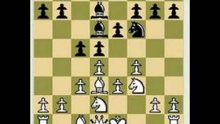 Miniature Chess Win with Stonewall Attack [upl. by Annaynek424]