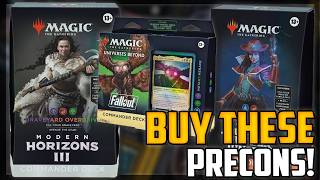 Top 10 Best Precon Decks for Commander Second Half of 2024 UPDATE  Magic The Gathering [upl. by Airotna]