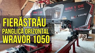 Banzic orizontal bușteni Wravor 1050 AC [upl. by Nally]