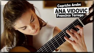 Ana Vidovic plays Capricho Árabe by Francisco Tárrega  SiccasGuitars [upl. by Enutrof351]