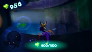 Spyro Reignited Trilogy Aquaria Towers 10 hidden gems [upl. by Ecargyram]