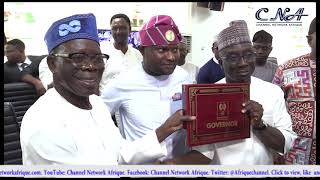 Edo GovernorElect Receives Certificate Of Return [upl. by Terej301]