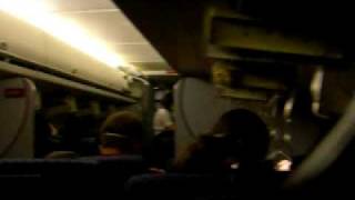 American Airlines Super 80 loses cabin pressure [upl. by Mokas]