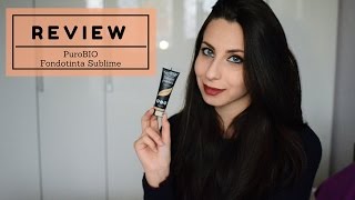 ♡Recensione e swatches  Fondotinta Sublime PuroBIO♡ [upl. by Viquelia593]