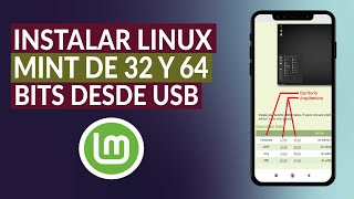 Cómo Descargar e Instalar Linux Mint de 32 y 64 Bits Español Desde USB [upl. by Emerson]