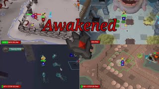 All 4 Awakened Bosses [upl. by Crofoot96]