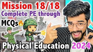 Mission 1818  Complete Physical Education Revision in 1 shot through MCQs 🔥 🚨  Class 12th 2024 [upl. by Isbella]