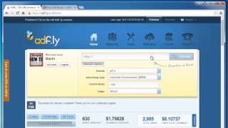 How To Make Money Online By Sharing Links Adfly [upl. by Hsejar]