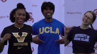 The Rutgers Prep Class of 2024 Celebrates College Shirt Day [upl. by Odnama]