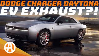 Dodge Charger Daytona Delivers on its EV Exhaust Note [upl. by Darleen]