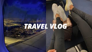 TRAVEL VLOG  flying to Florida pack with me airport essentials  more [upl. by Aielam111]