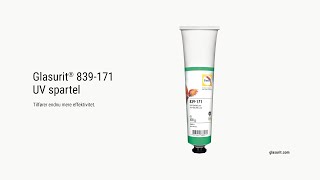 Glasurit® UV spartel 839171 DK [upl. by Aneryc531]