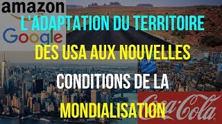 4ème GÉOGRAPHIE LADAPTATION du TERRITOIRE des ÉTATSUNIS à la MONDIALISATION [upl. by Enrobso]