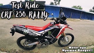 Test Ride CRF 250 RALLY  Nyaman banget buat boncengan   motovloglampung 18 [upl. by Dranrev]