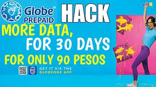 Globe Prepaid Promo  MORE DATA FOR 30 DAYS FOR A CHEAP PRICE [upl. by Arymahs]