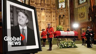 Remembering Brian Mulroney Former Canadian PM laid in repose in Montreal  Day 1 [upl. by Atsyrc434]