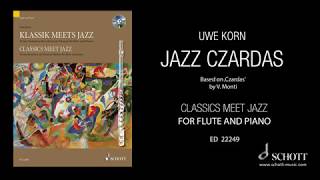 Jazz Czardas by Uwe Korn from quotClassics Meet Jazzquot for flute and piano [upl. by Einal10]