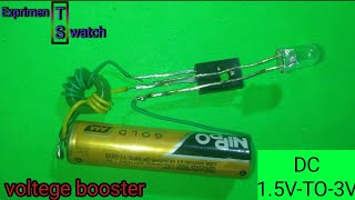 voltage booster 15v to 3volt part1 [upl. by Dillon162]