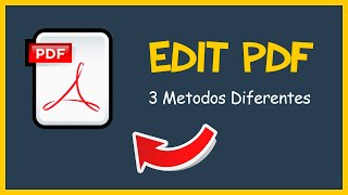 Cómo EDITAR un PDF sin PAGAR  3 Formas Diferentes [upl. by Slosberg]