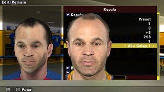 cara membuat texture face PES PPSSPP sendiri via Android [upl. by Benedikta]