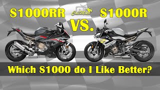 BMW M1000RR vs BMW S1000RR Comparison Video  m1000rr vs s1000rr [upl. by Ylehsa602]