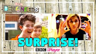 Doctor Whos Jodie Whittaker SURPRISES fan on The Dengineers  CBBC [upl. by Eekaz]