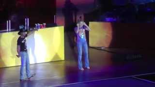 Faith Hill Chokes Up Singing quotI Need Youquot to Tim McGraw [upl. by Bar384]