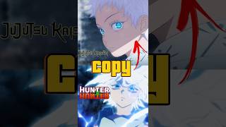 Did jujutsu kaisen copy hunter x hunter   anime shorts manga jujutsukaisen hunterxhunter [upl. by Bohannon254]