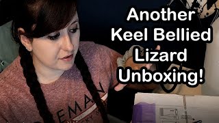 Unboxing Another Green Keel Bellied Lizard Gastropholis Prasina [upl. by Imarej]