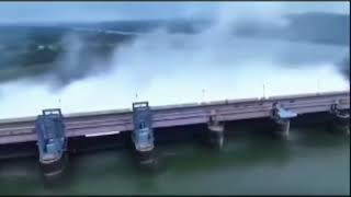 Ukai dam  high dam level dam monsoon ukai gujarat [upl. by Weihs]