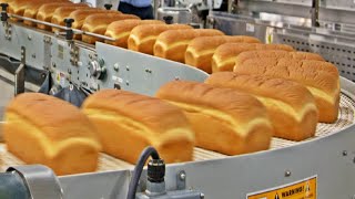 COMO se HACE el PAN de MOLDE industrial en las FÁBRICAS🍞 Como se FABRICA el PAN de MOLDE BIMBO [upl. by Ardnaik]