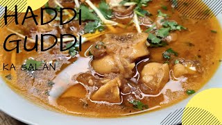 Haddi Guddi Ka Salan  Mutton Gudiyan  Winter Special [upl. by Strauss402]