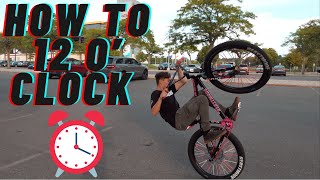 How To Do A quot12 OClockquot While Wheeling A Bike [upl. by Arrol]