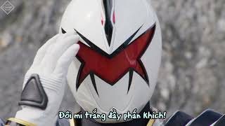 Bakuryuu Sentai Abaranger 20th anniversary  henshin and rollcall full HD vietsub [upl. by Attehcnoc]