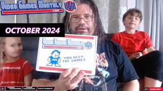 VIDEO GAMES MONTHLY UNBOXING OCTOBER 2024 [upl. by Narayan291]