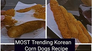 Korean Corn Dog Recipe  Easy to Make Chessy Corn Dog [upl. by Notgnirra]