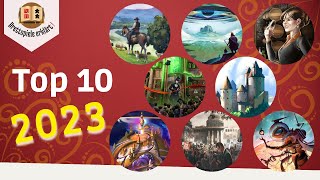 Meine Top 10 Brettspiele des Jahres 2023 [upl. by Saddler244]