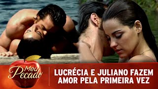 Meu Pecado  Lucrécia e Juliano fazem amor pela primeira vez [upl. by Enyar]