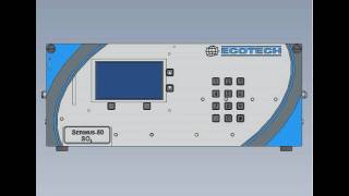 Serinus 50  Sulfur Dioxide SO2 analyzer [upl. by Ayekal950]